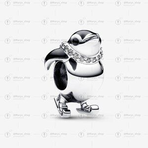Pandora Skiing Penguin Charm|Pendant